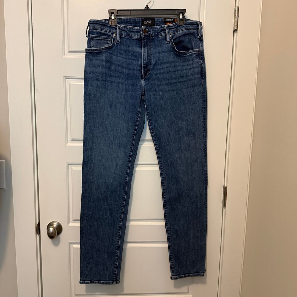 34 Heritage Straight Jeans Mid Rise 38x34